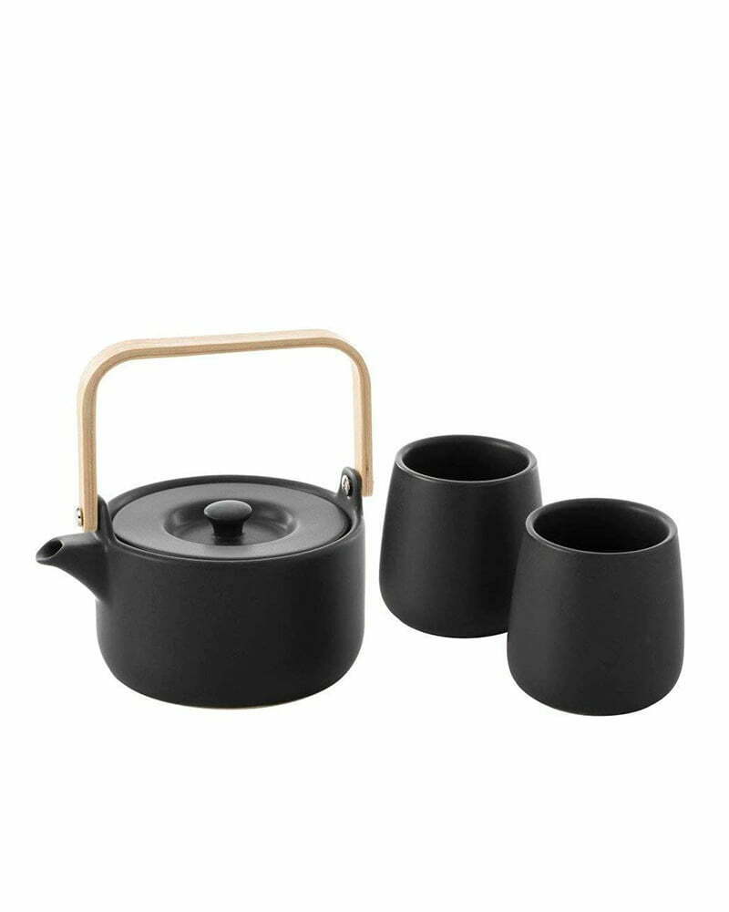 Equipment Earthenware Teapot 50cl 2 Mugs 20cl 02 - Τσάι - Καφές - Ροφήματα - Cubicup